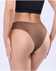 Seamless Low-Waist Ice Silk Thong