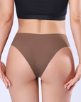 Seamless Low-Waist Ice Silk Thong