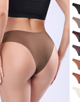Seamless Low-Waist Ice Silk Thong