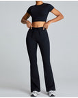 Essential Top and Flare Pant Set