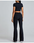 Essential Top and Flare Pant Set