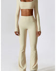 Square Neck Long Sleve Pant Set