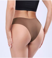 Thumbnail for Seamless Low-Waist Ice Silk Thong (4-Pack)