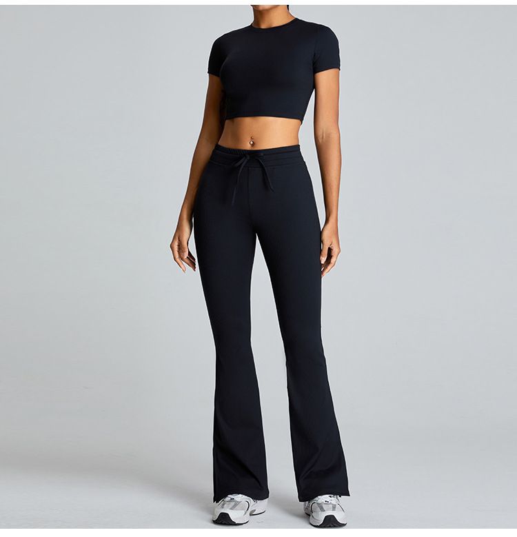 Essential Top and Flare Pant Set