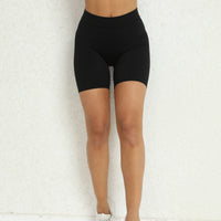 Thumbnail for Low V-Back Scrunch Bum Biker Shorts