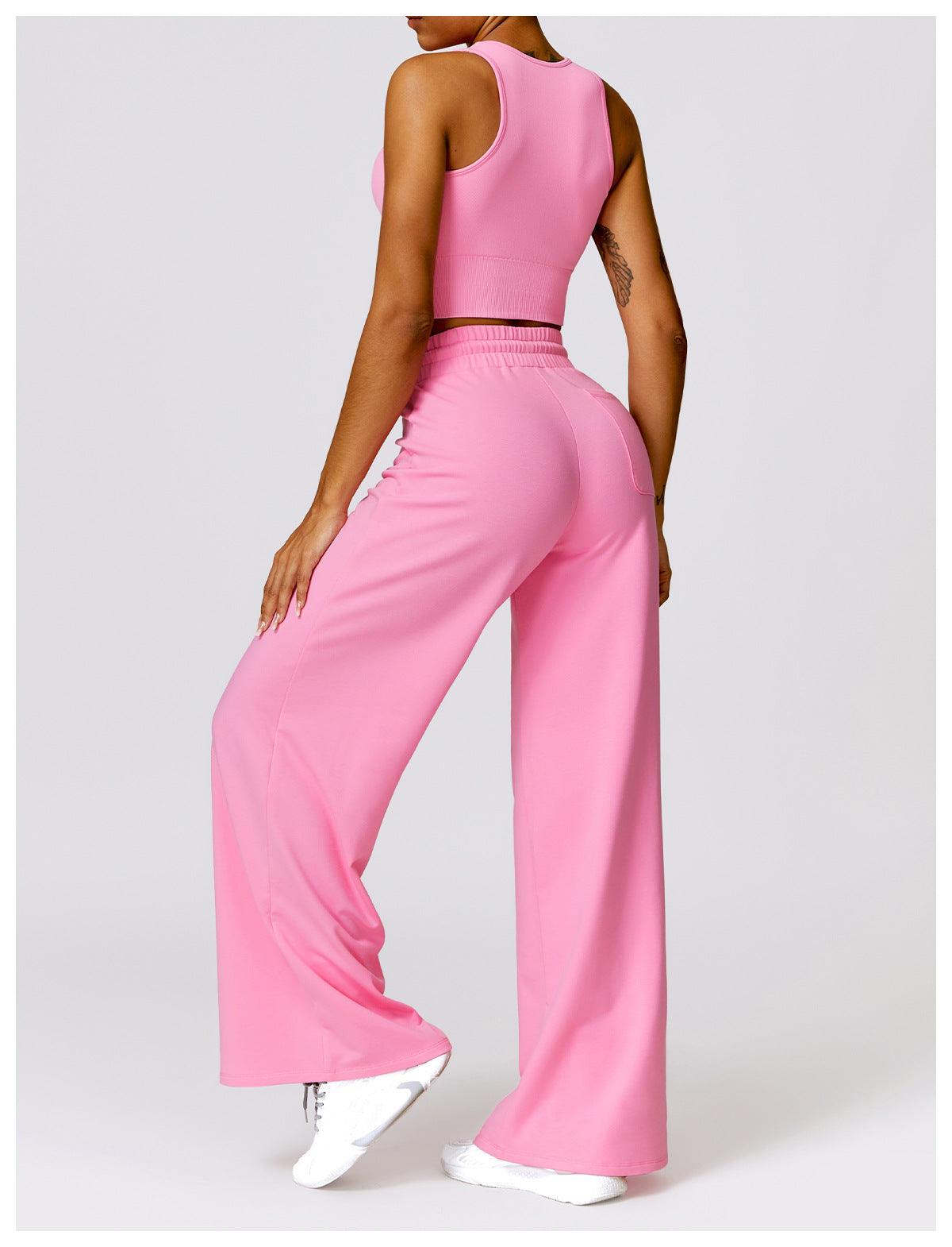 PINK 2 PIECES JOGER SET - Amber & Ivy