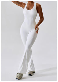 Thumbnail for WHITE BACKLESS JUMPSUIT - Amber & Ivy